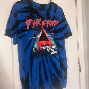 oversized, Pink Floyd, tie dye, graphic tee